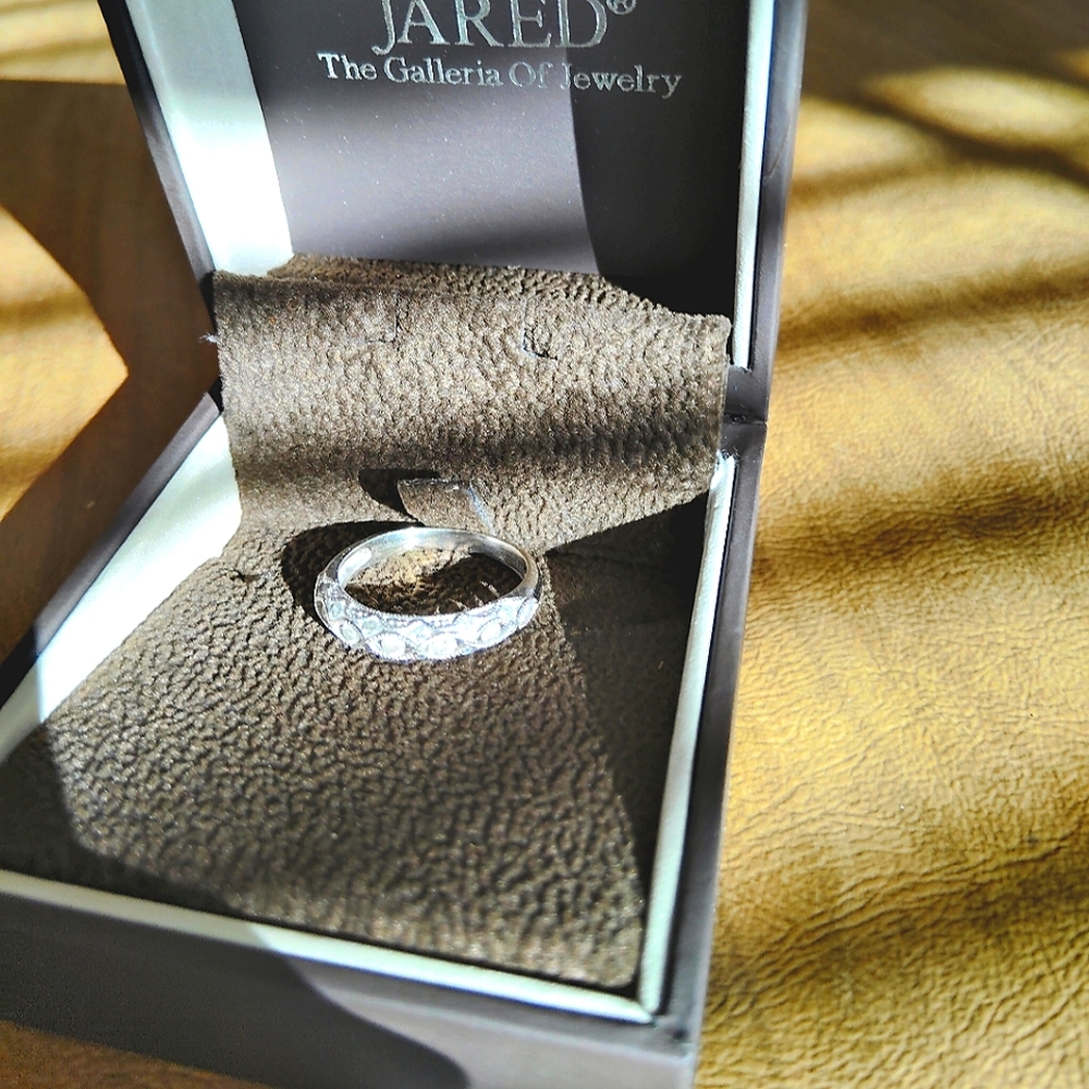 White Gold Wedding Band